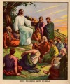Jésus enseignant à prier Religieuse Christianisme